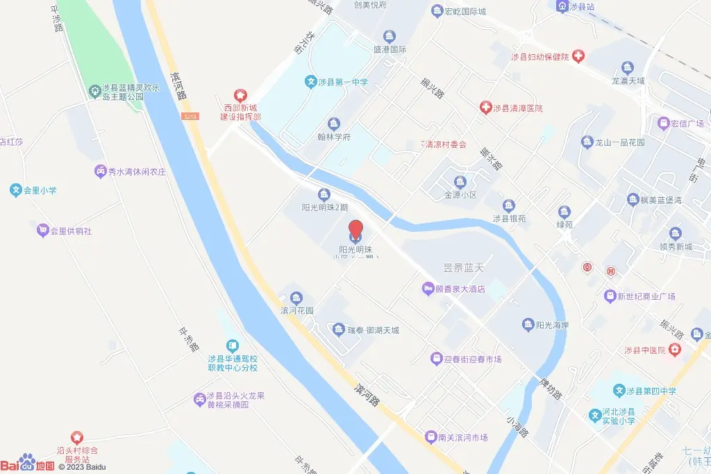 迎宾街西侧、牌坊路南侧