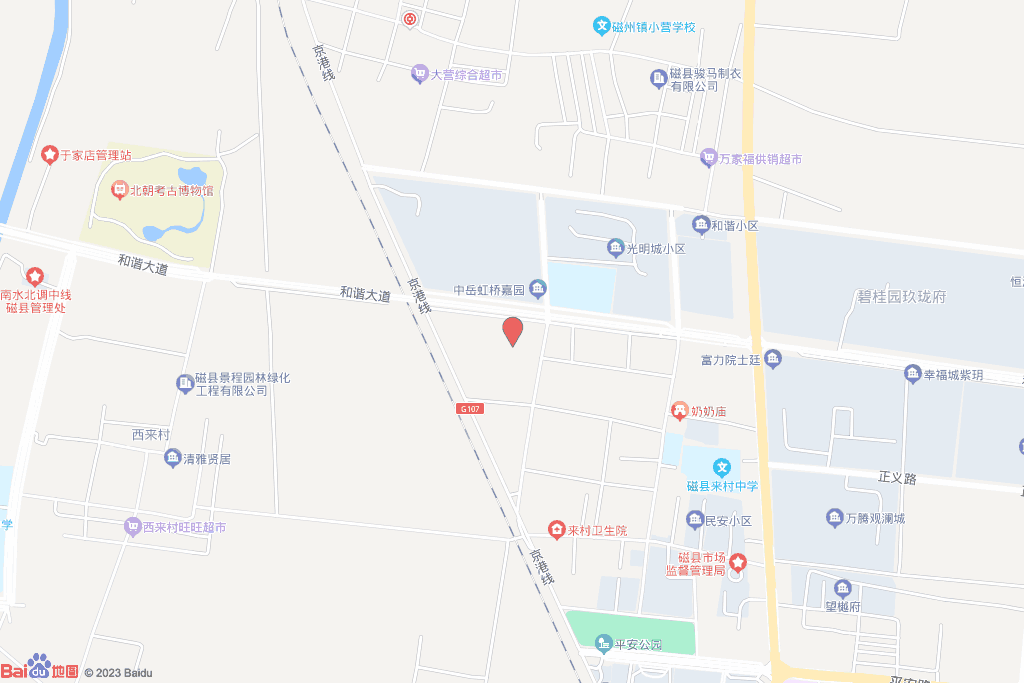 和谐大道南侧、和谐南路北侧