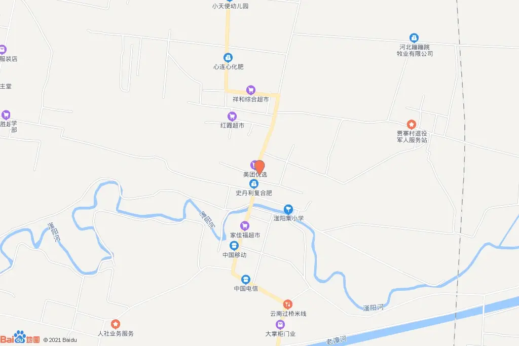 白寨镇滏阳集村，南北大街以东，原塔寺桥粮站